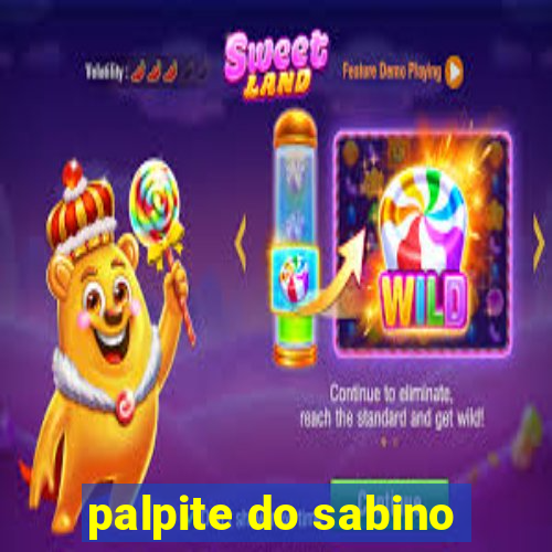 palpite do sabino